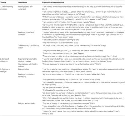 “Lights and Shadows”: An Interpretative Phenomenological Analysis of the Lived Experience of Being Diagnosed With Breast Cancer During Pregnancy